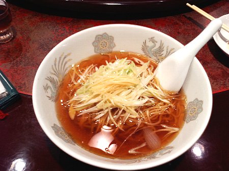 四川風ねぎラーメン