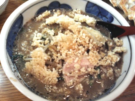 おこげラーメン