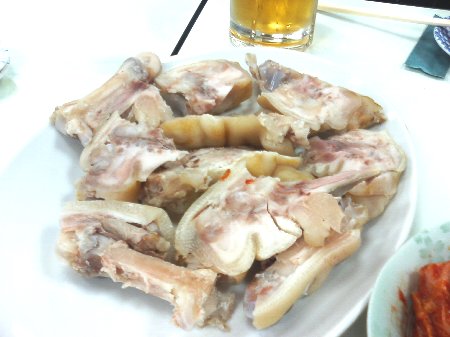 大福園の豚足