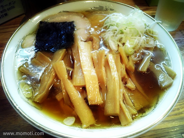 メンマラーメン（元祖恵比寿ラーメン）