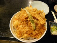 金龍かき揚げ天丼（葵丸進）