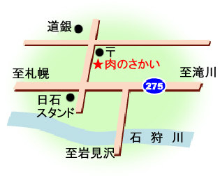 酒井畜産地図