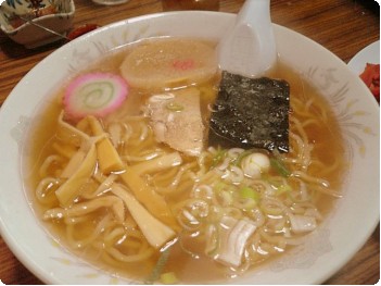 雷電食堂のラーメン