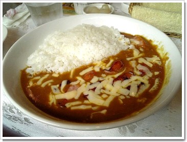 ウインナー チーズカレー