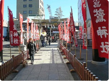 鷲神社参道