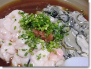 白子と牡蠣