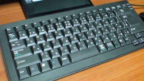 ELECOM パンタグラフ式USB&PS/2キーボード 日本語87キーミドルキーボード ブラック TK-UP87MPBK