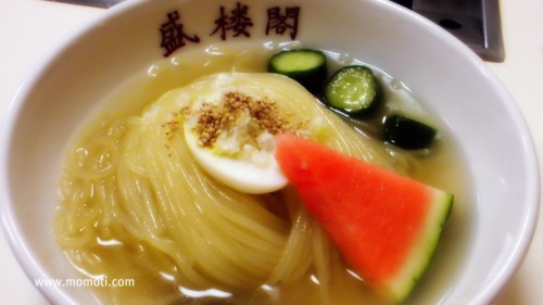 盛楼閣の冷麺（大盛）