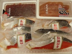 紅鮭と魚卵の詰め合わせ