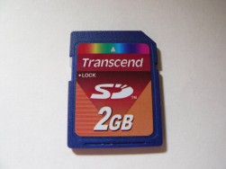 Teanscend SDメモリカード 2GB