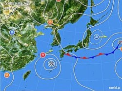 台風13号　2008年9月18日午前5時