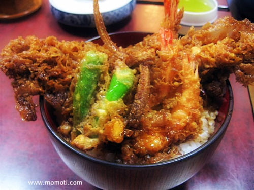 海老穴子天丼