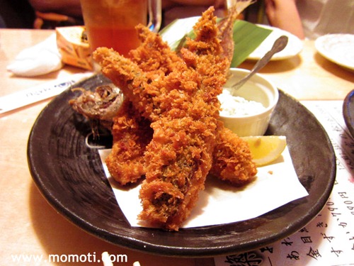 鯵フライ