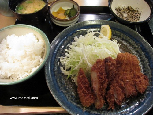 Iロースカツ定食