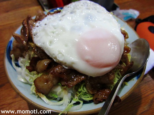 豚照焼丼 大盛