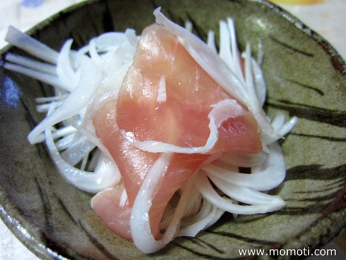 生ハムと食べる