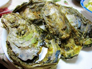 サロマ湖の牡蠣
