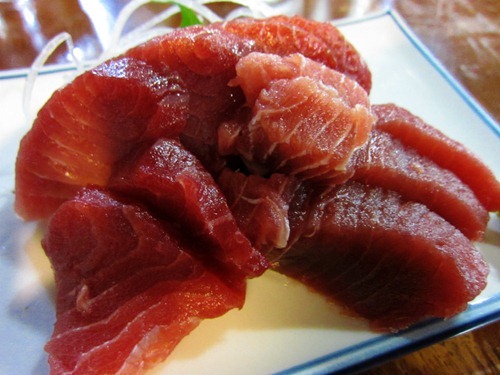 マグロの刺身