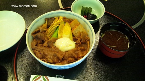 すきやき丼