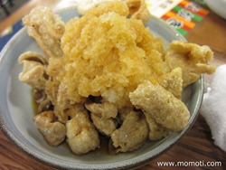 鶏皮ポン酢