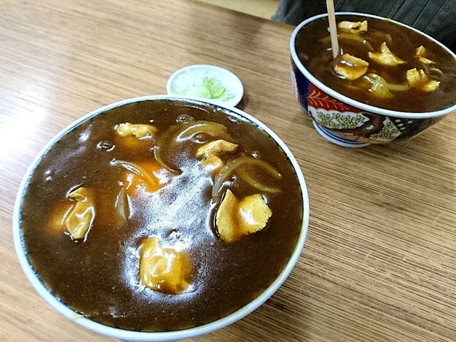 カレー南蛮玉落とし（大盛）