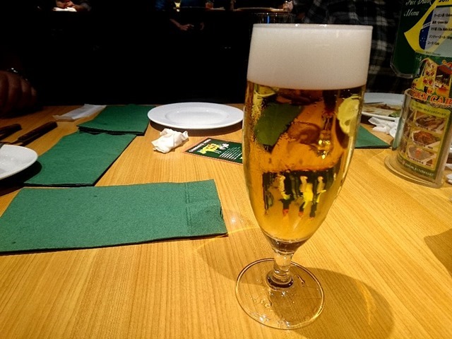 ビールは飲み放題にはしなかった