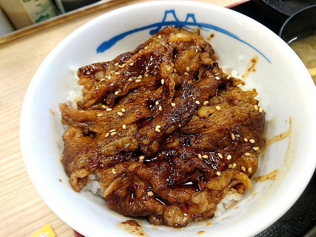 焼き牛めし