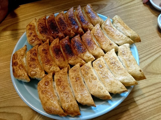 見事なまでの焼き色の差よ