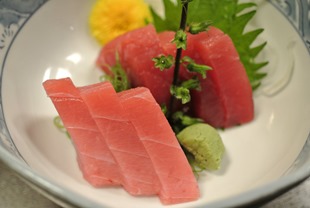 マグロの刺身