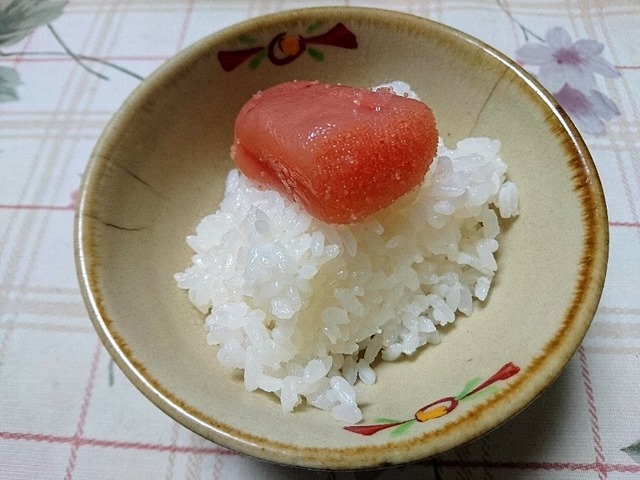 近海たらこ＋炊きたてのご飯