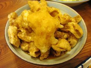 鶏皮ポン酢