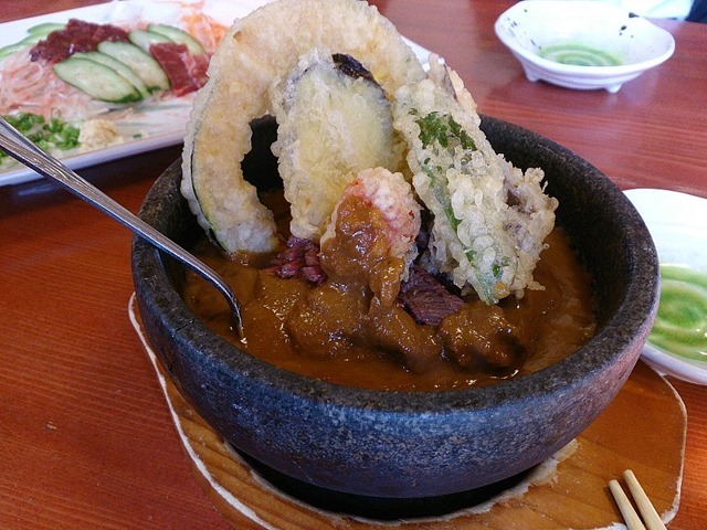 豊前街道石畳カレー（山鹿薬師馬カレー）