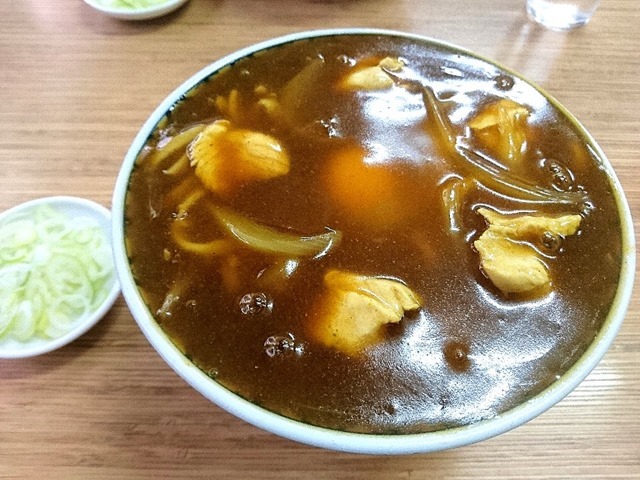 カレー南蛮そば玉落とし（大盛）