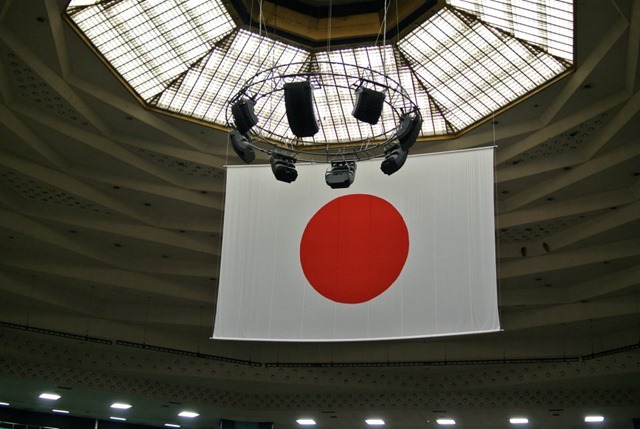 日本武道館の日の丸