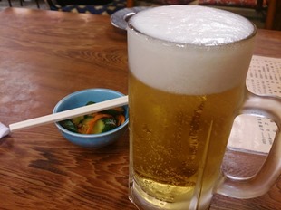 最近はビールという禁断の飲み物を愛用している