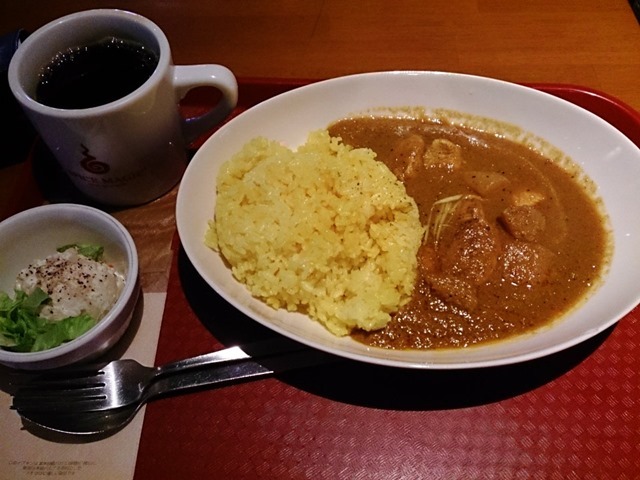 スパイス・マジックグランペリーモール店のチキンビンダールカレー