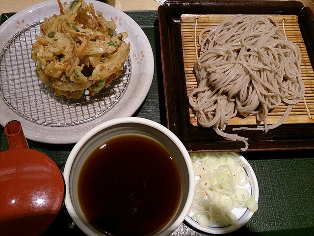 蕎香のかき揚げ蕎麦