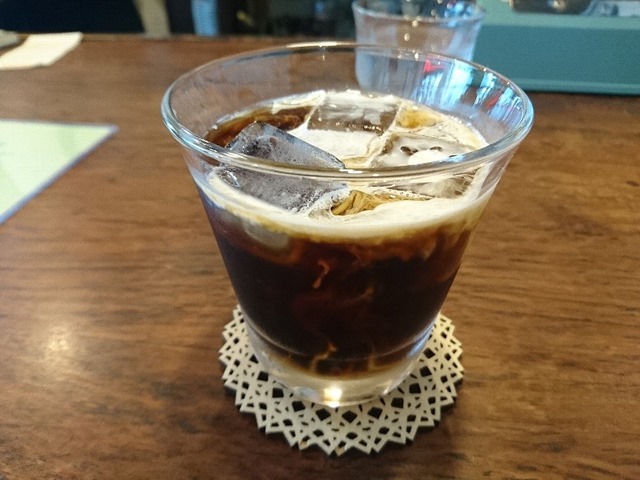 いなだ珈琲舎のアイスコーヒー