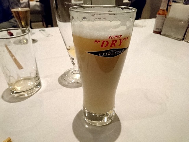 マスカットのビールカクテル