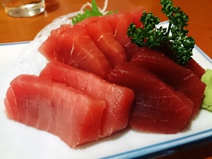 マグロの刺身