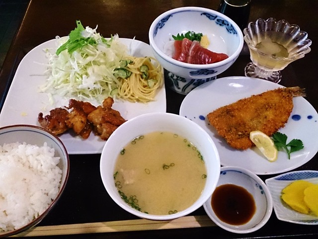 あんどりゅうす亭の定食B