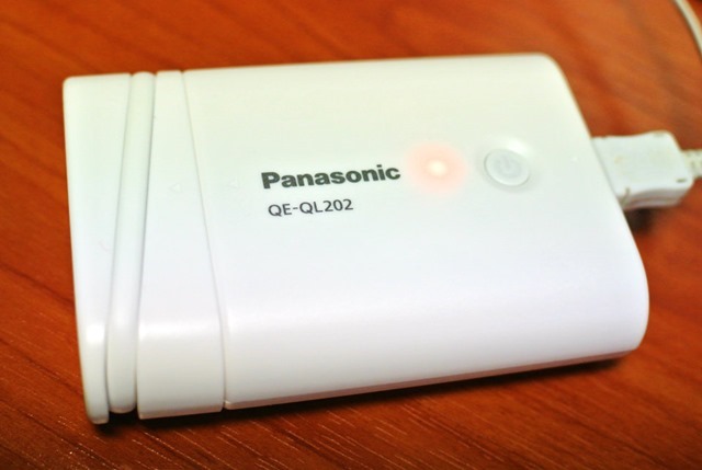 Panasonicモバイルバッテリー5800mAhUSBモバイル電源ホワイトQE-QL202-W