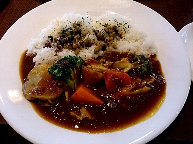 ごろごろ野菜のチキンカレー