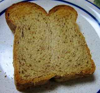 ライ麦30％パンのトースト