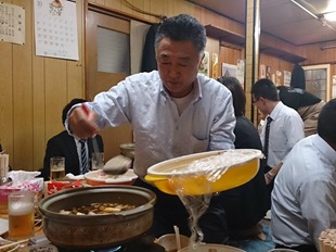 鍋奉行は櫻井さん