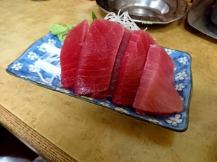 まぐろの刺身