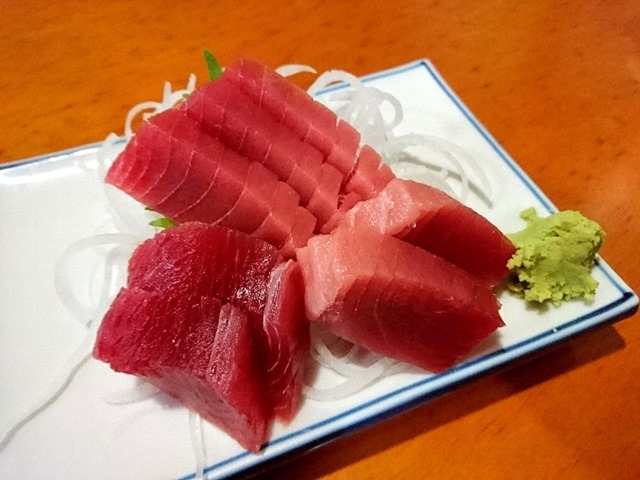 まぐろの刺身