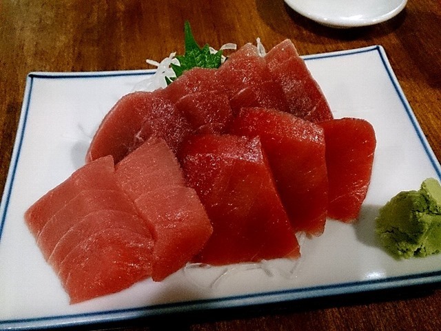 マグロの刺身