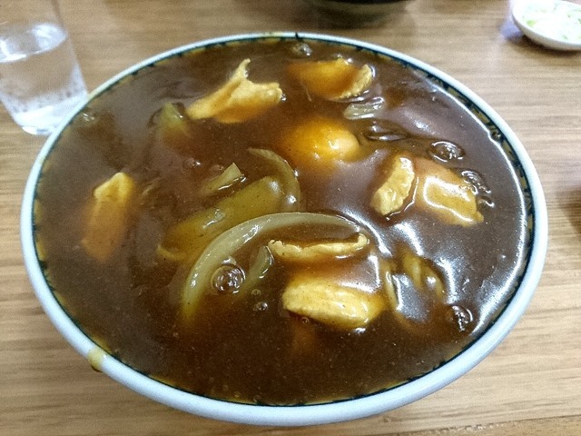 カレー南蛮玉落とし（大盛り）