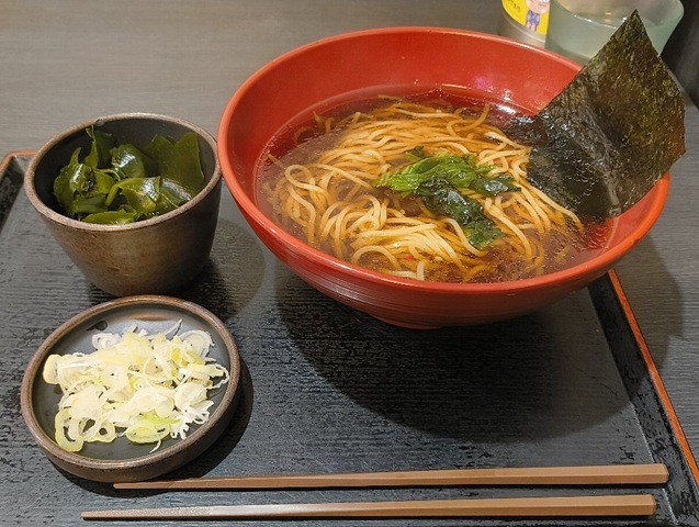 中華そば＋三陸わかめ